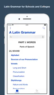 a latin grammar iphone screenshot 1