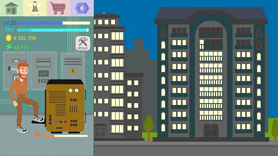 #7. Energy Clicker: Light up world (iOS) 由: Aleh Belko