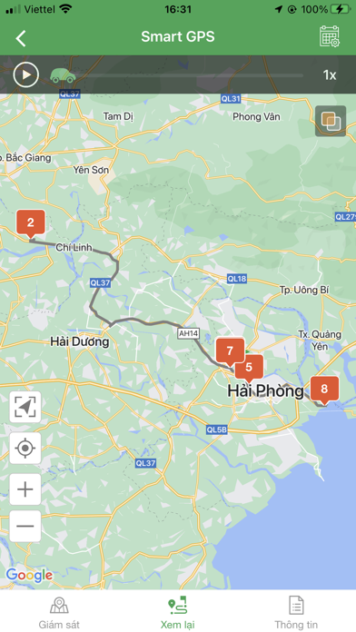 Thành Đạt GPS Screenshot