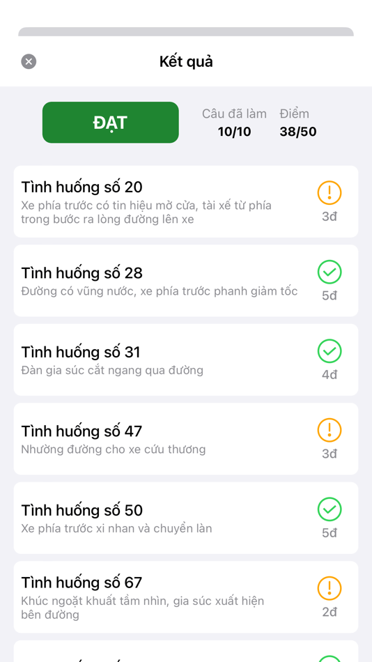 #7. 120 Câu Mô Phỏng GPLX OFFLINE (iOS) 由: Duong Bac