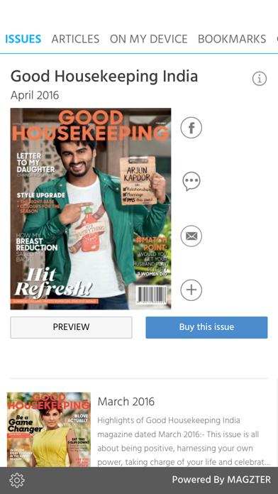 Screenshot #1 pour Good Housekeeping India