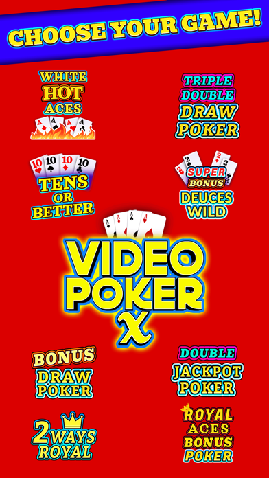 Video Poker X — Classic Casino Screenshot