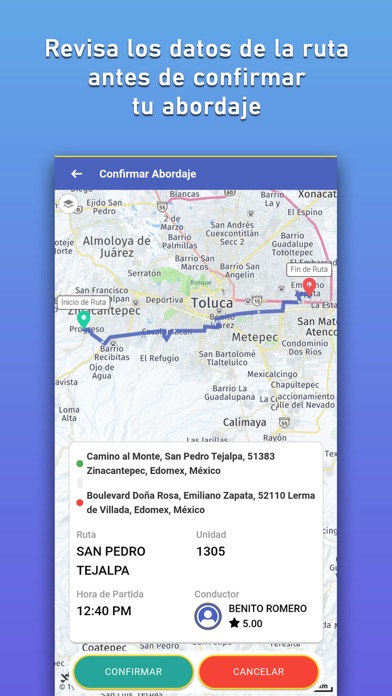 Transporte Empresarial Screenshot