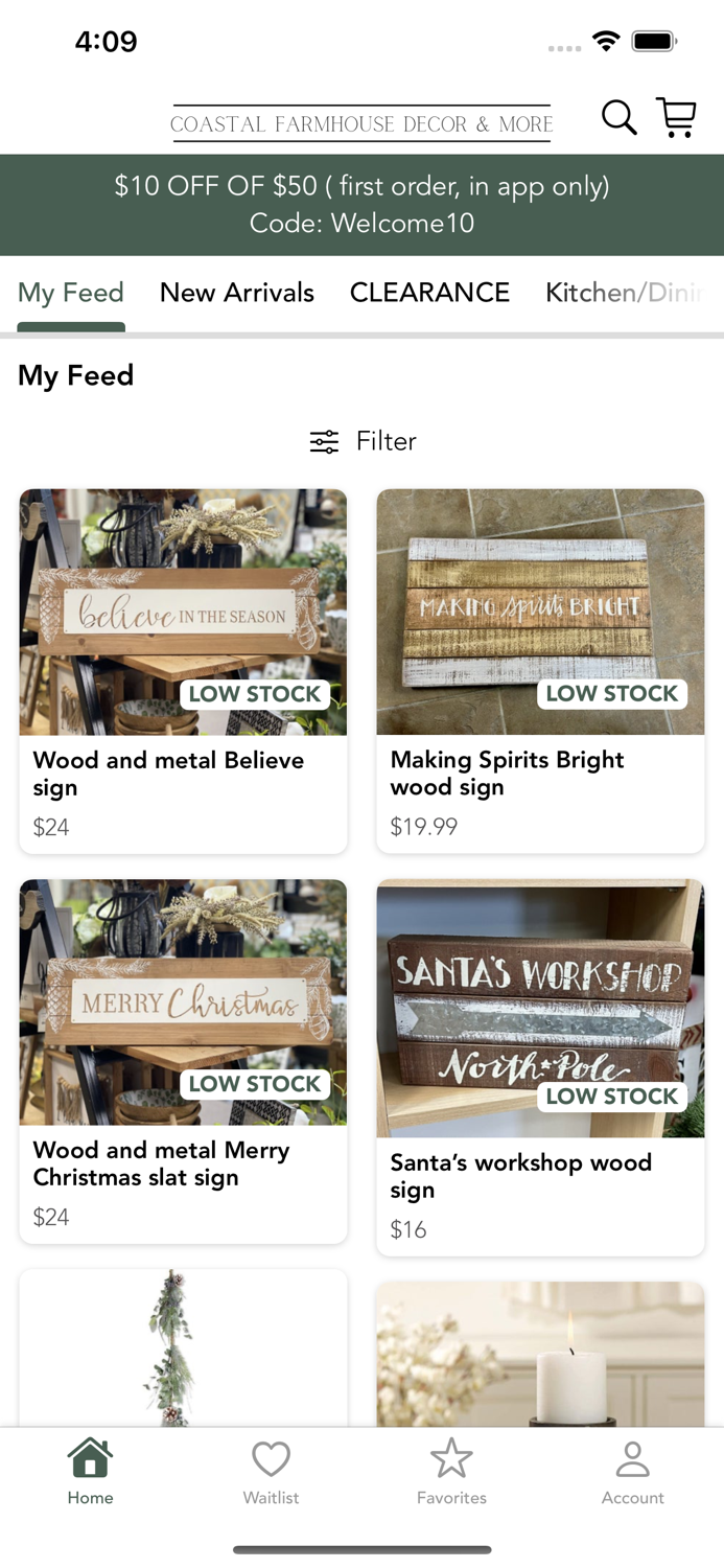 Coastal Farmhouse Decor and More