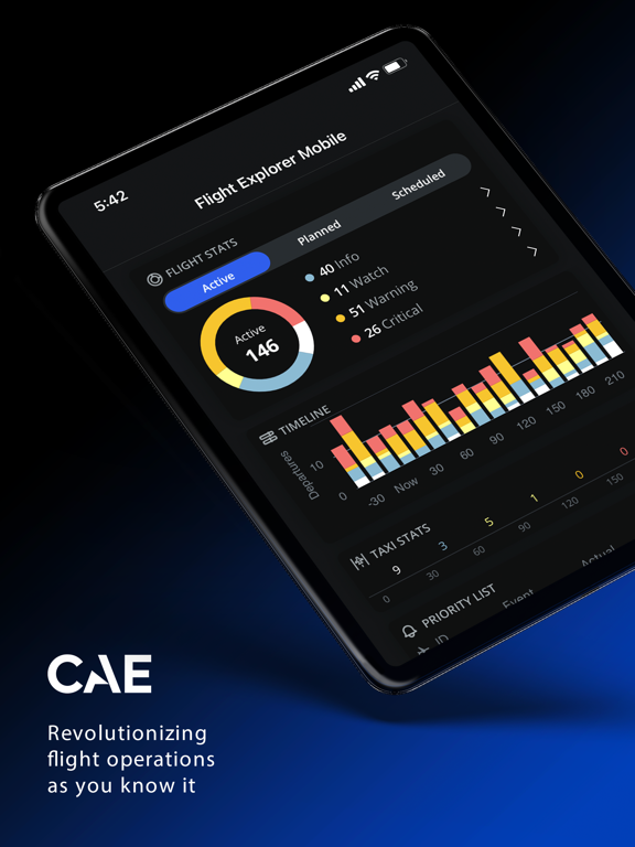 Screenshot #4 pour CAE Flight Explorer Mobile