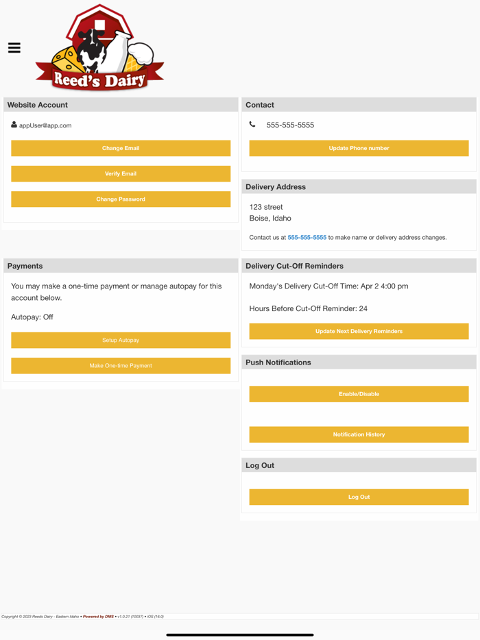 Reeds Dairy - Eastern Idaho