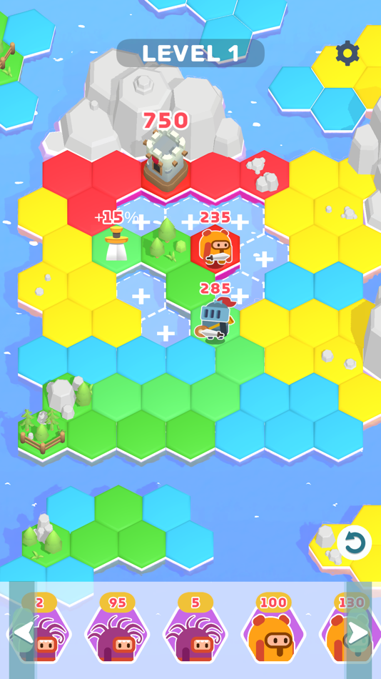 #1. Hexadom (iOS) 由: mudio