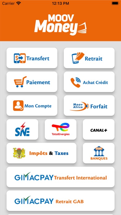 Moov Money Tchad Screenshot