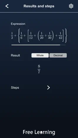 Game screenshot Solve expressions apk