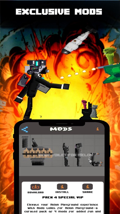 Mods toilet for Melon Play Screenshot