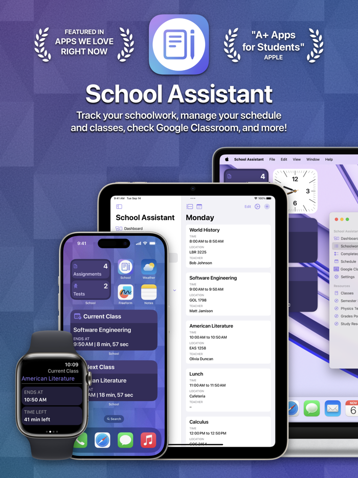 School Assistant – Planner