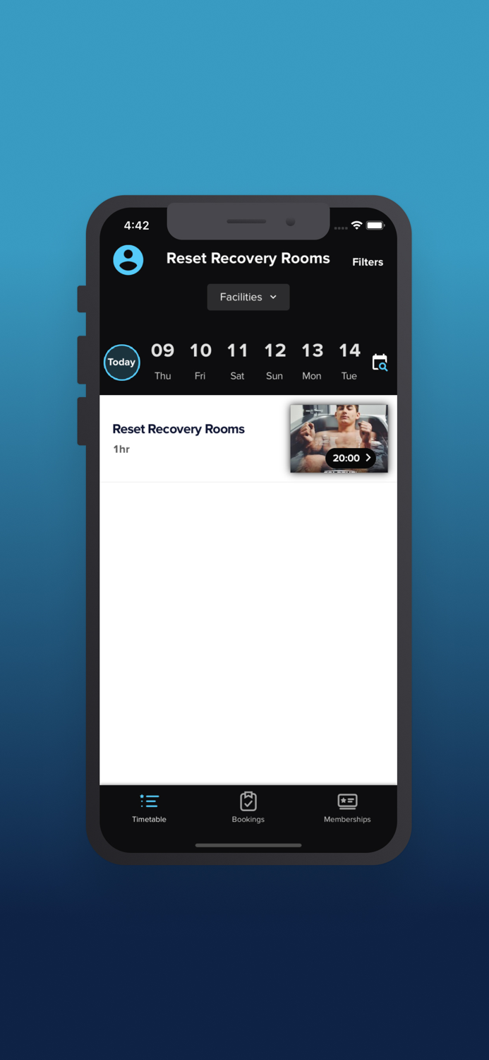 Reset Recovery Rooms