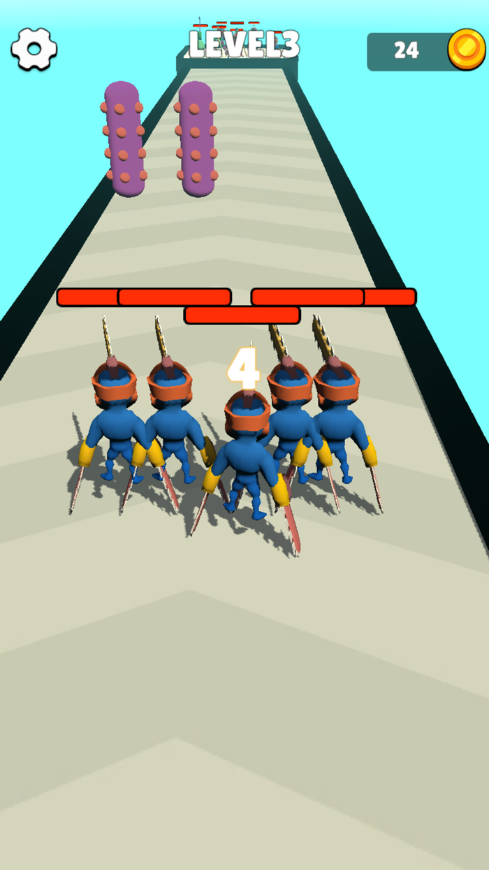 Merge Chainsaw Monsters 3D Run