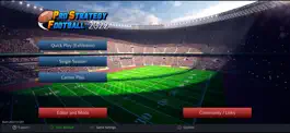 Game screenshot Pro Strategy Football 2022 apk