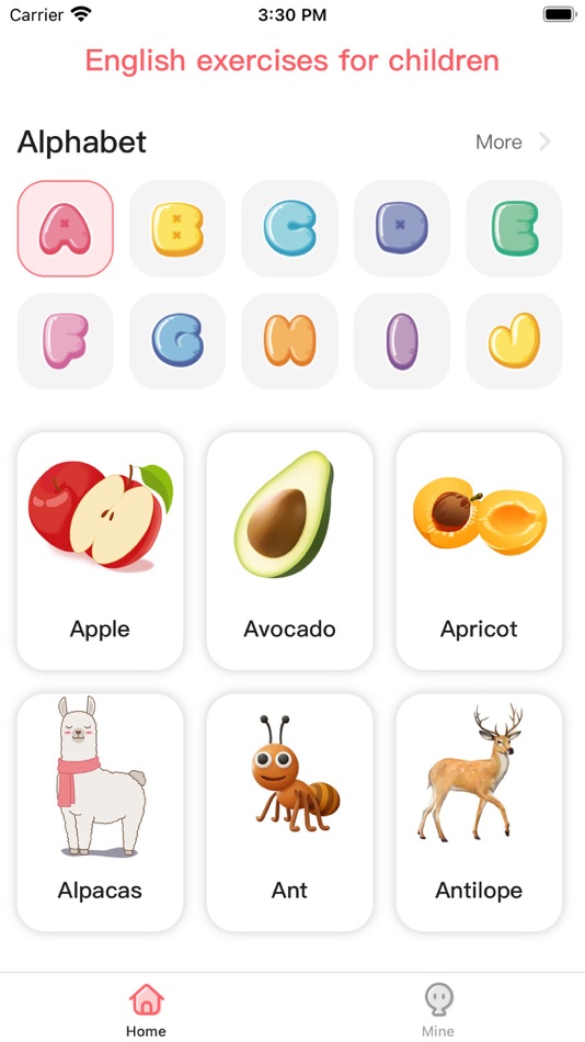 #1. 儿童英语练习-少儿英语一对一 (iOS) Tekijänä: shenzhen Xingnuo Chaohui Technology Co., Ltd.