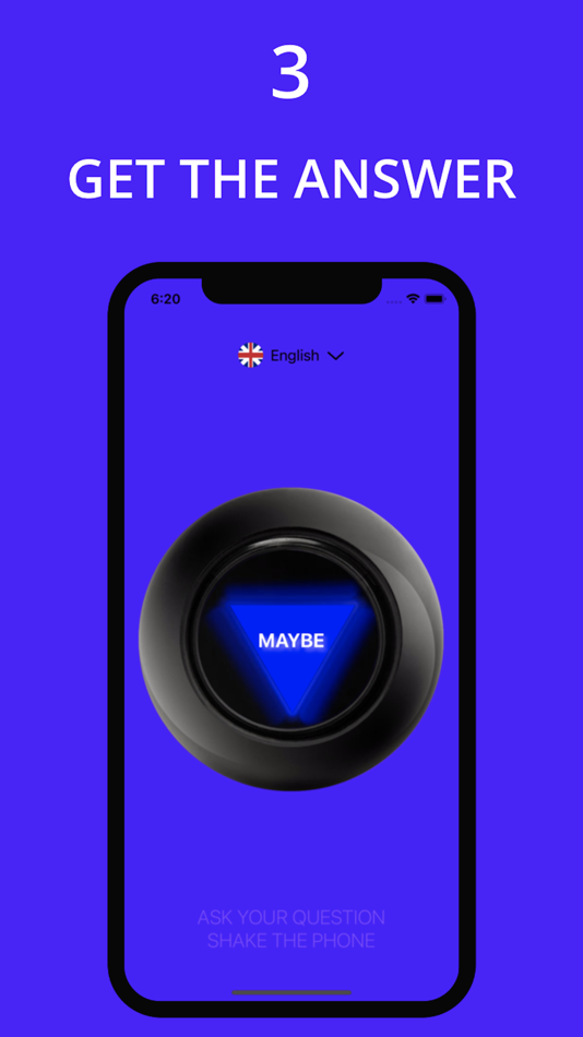 #1. Ask & Shake: For Anything! (iOS) 由: Arda Tor