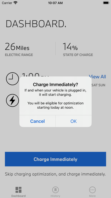 BMW ChargeForward Screenshot