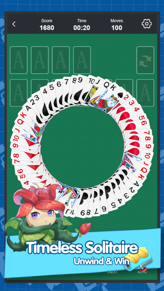 #1. Solitaire: Original Card Game (iOS) 由: co.eggtart.darkchess.app