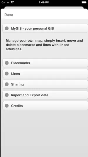 MyGIS screenshot 4