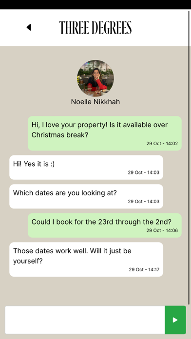 Three Degrees Screenshot