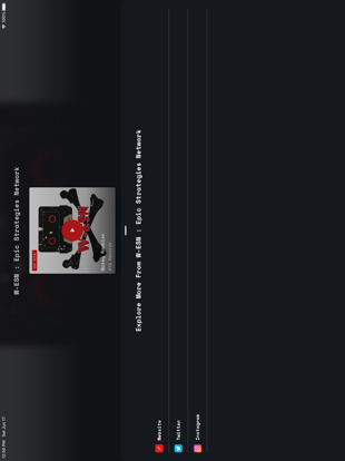 Epic Strategies Network iPad screenshot 3 - Music app