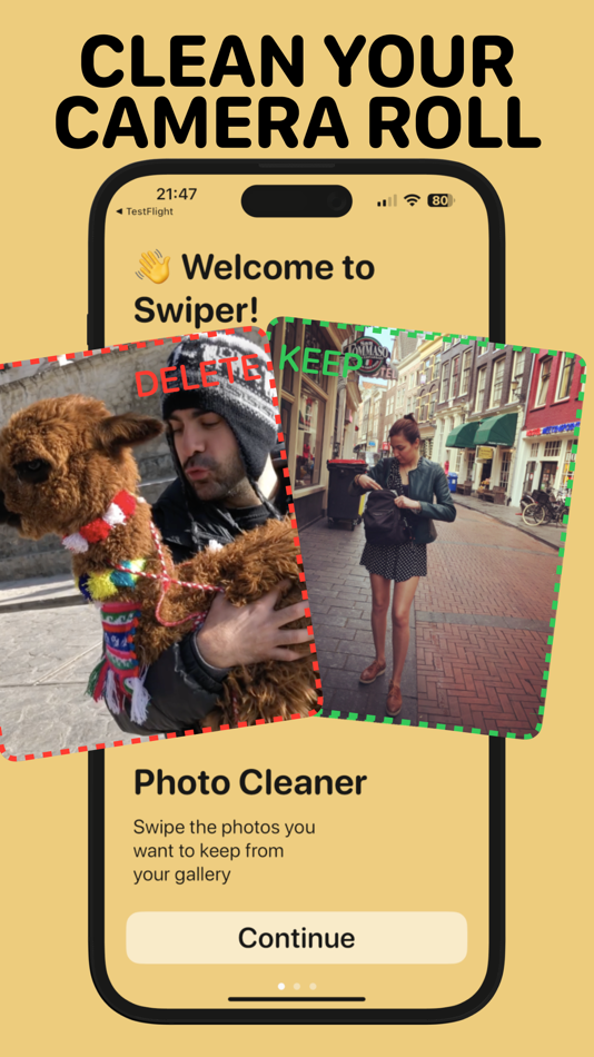 #1. Swiper | Photo & Video Cleaner (iOS) 由: Alberto Moral