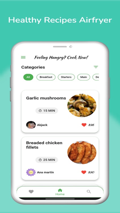 Healthy recipes Airfryer