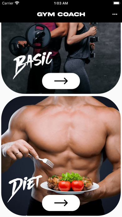 Gym Coach Screenshot