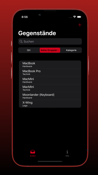 Screenshot #1 pour Inventar Manager: Stuffatory