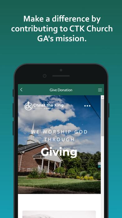 Christ the King Church GA Screenshot