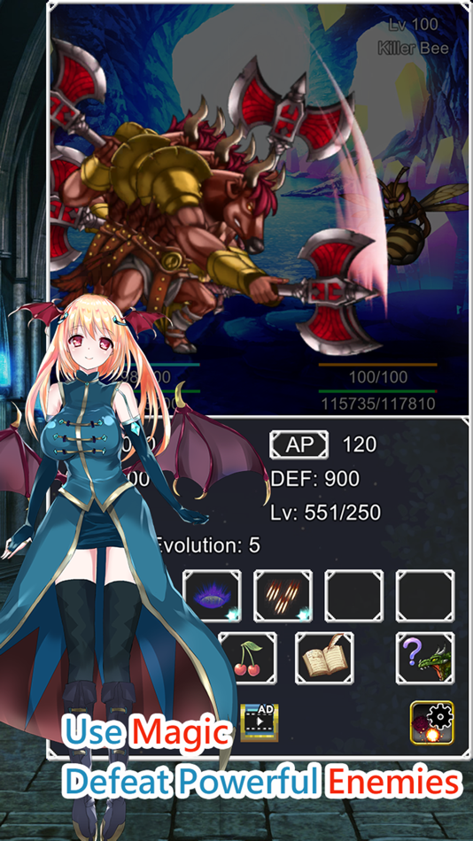#3. Lord of Dungeon - Idle (iOS) Podle: KE HSI LIN