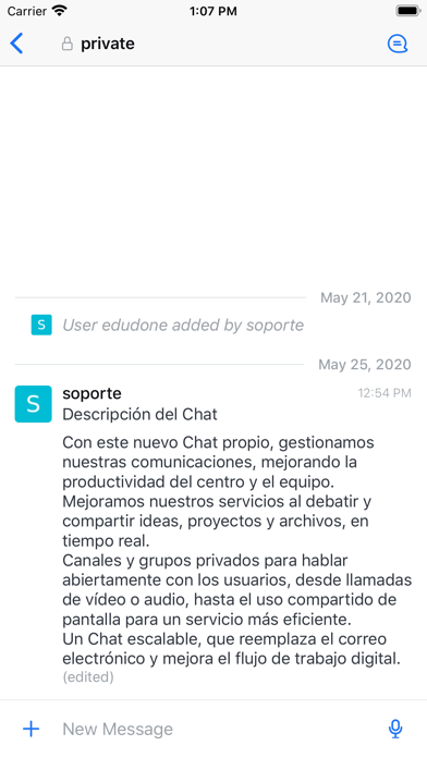 chat Audax IR Screenshot
