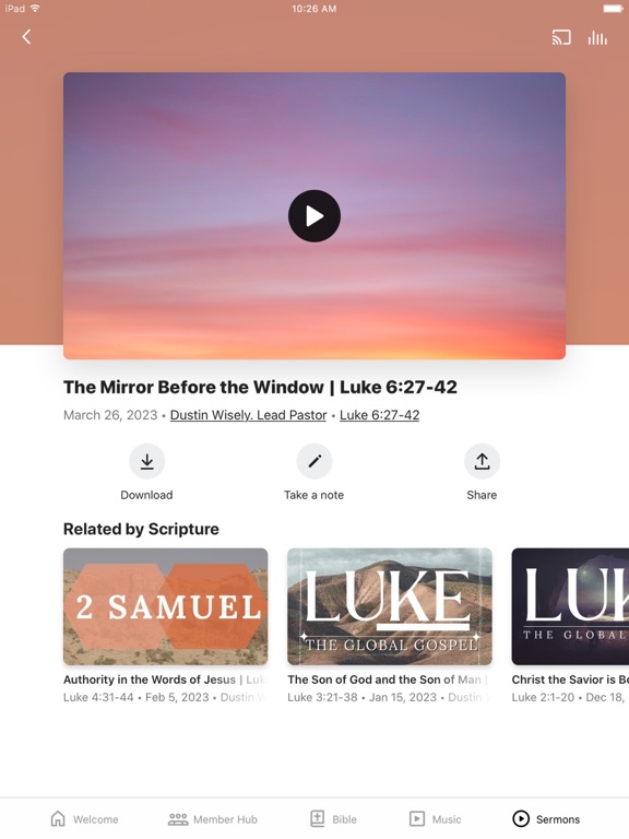 Screenshot #6 pour First Baptist Church Magnolia
