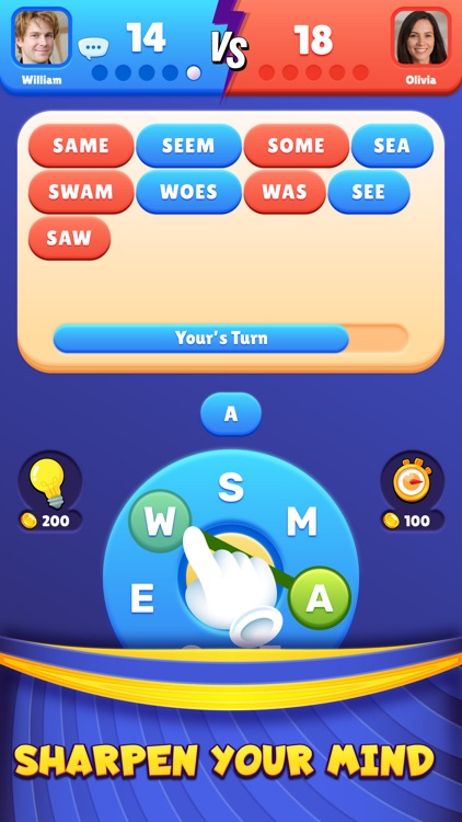 Word Clash : Social Puzzle screenshot-3