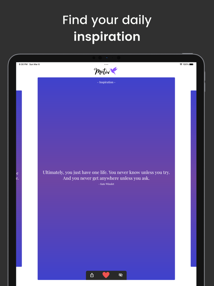 Inspirational Quotes - Motiv