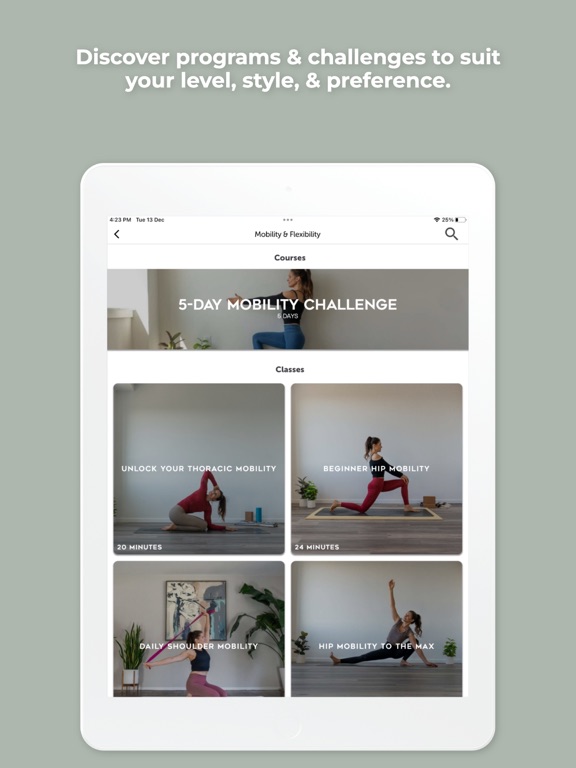 RENEW with Riva iPad screenshot 4 - Health & Fitness app