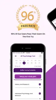 ap psych practice test 2024 iphone screenshot 1