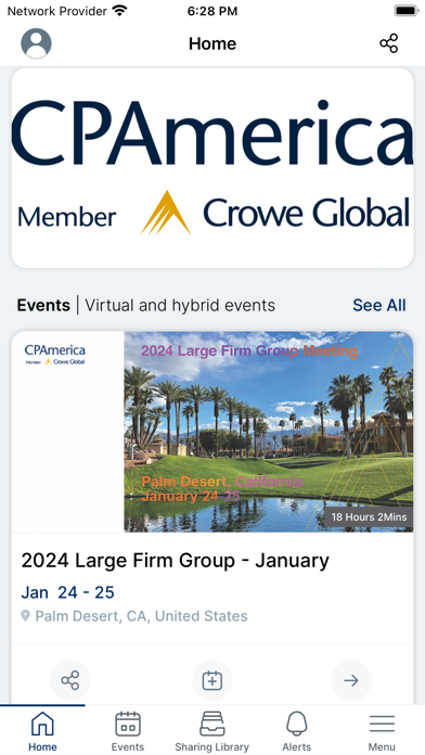 CPAmerica Mobile Screenshot
