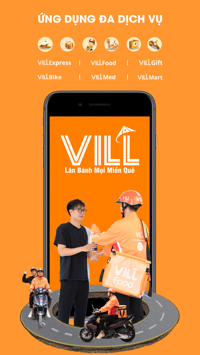 VILL - Ứng Dụng Giao Đồ Ăn