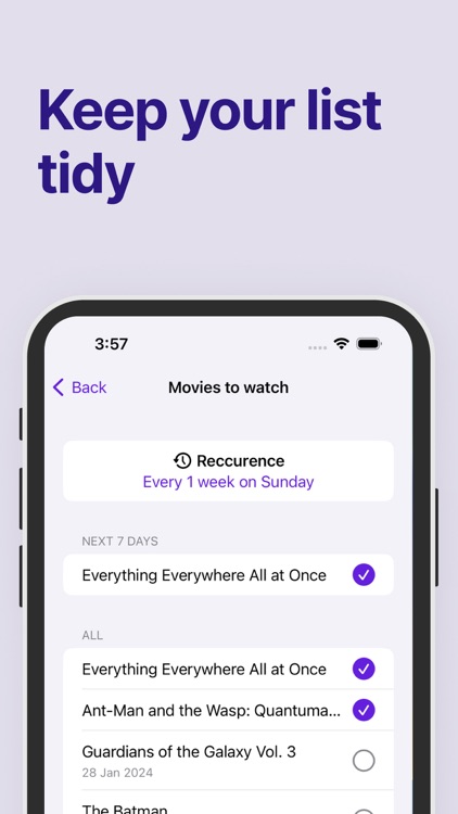 Planando: Schedule list to do screenshot-4