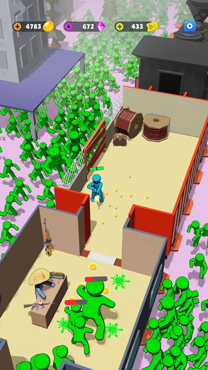 Train Defense: Zombie Game screenshot-5