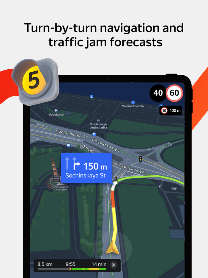 Yandex Maps and Navigator