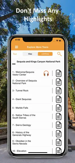 Game screenshot Sequoia, Kings Canyon GPS Tour hack