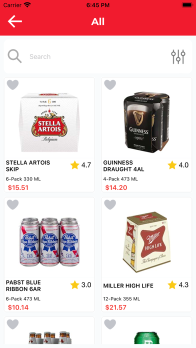 Surrey Central Liquor Screenshot