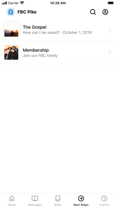 FBC Pikeville Screenshot