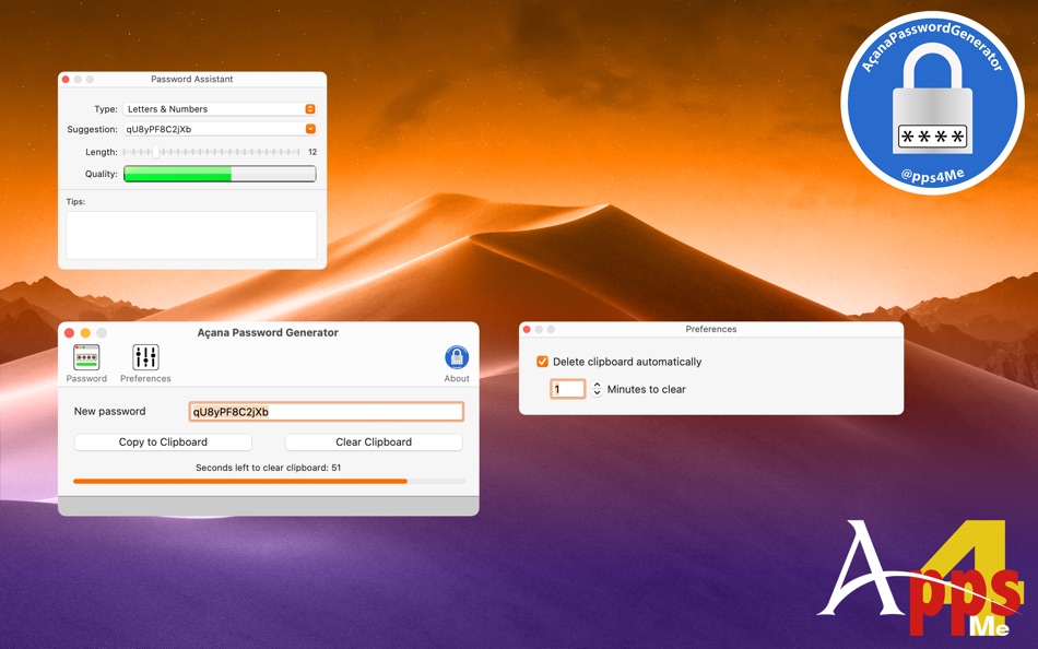 AcanaPasswordGenerator - 1.8.0 - (macOS)