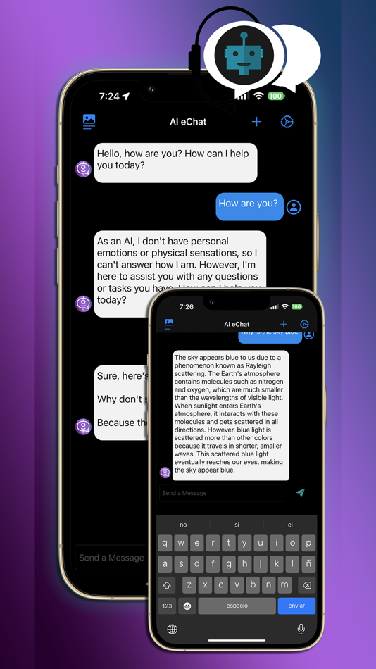 #2. ChatBot AI Assistant eChat (iOS) Με: Eyermin Colon Sanchez