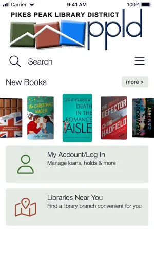 Pikes Peak Library screenshot 1