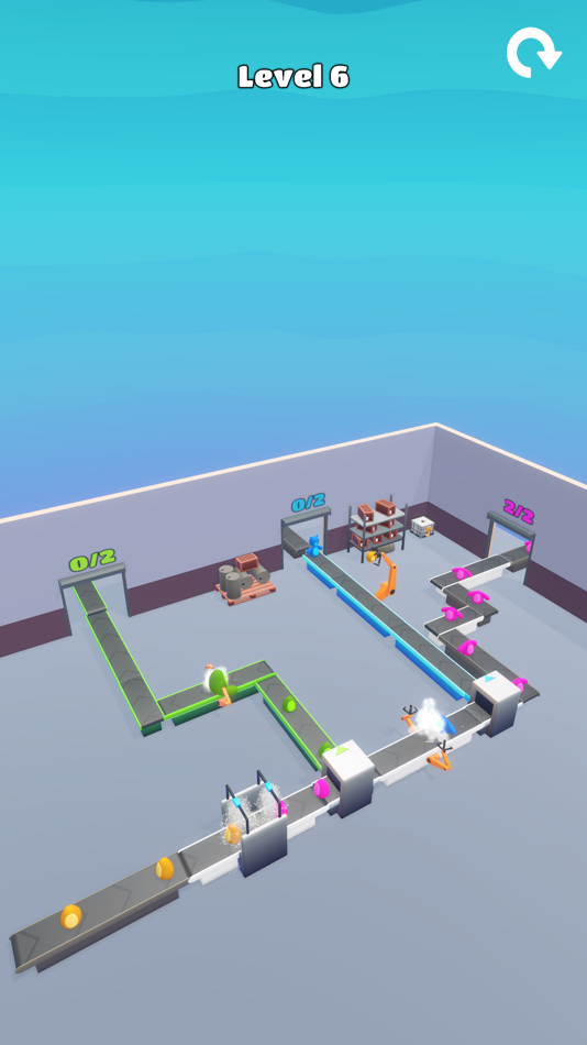 #4. Conveyor Puzzle 3D (iOS) 由: Games United