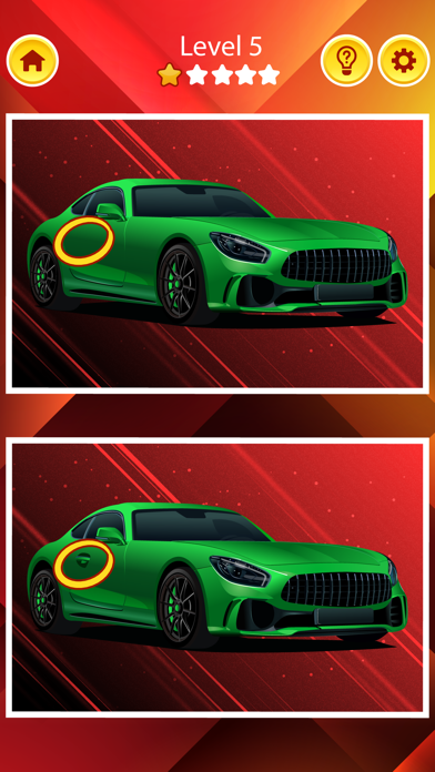 Find the Difference Car Games Screenshot